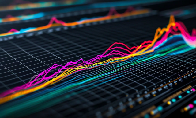 Graph showing battery state-of-health curves over discharge cycles, dark background